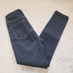 Forever 21 Skinny Jeans Size 27 High Rise Dark Wash Denim NWOT